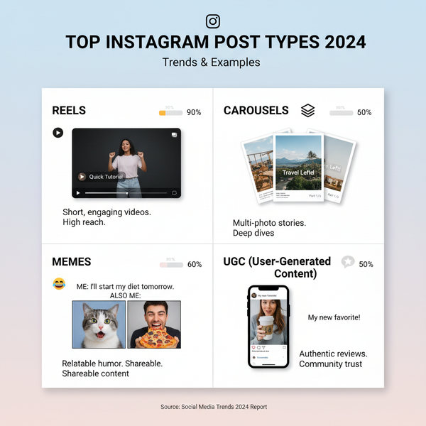 2024 Instagram Post Ideas to Increase Engagement