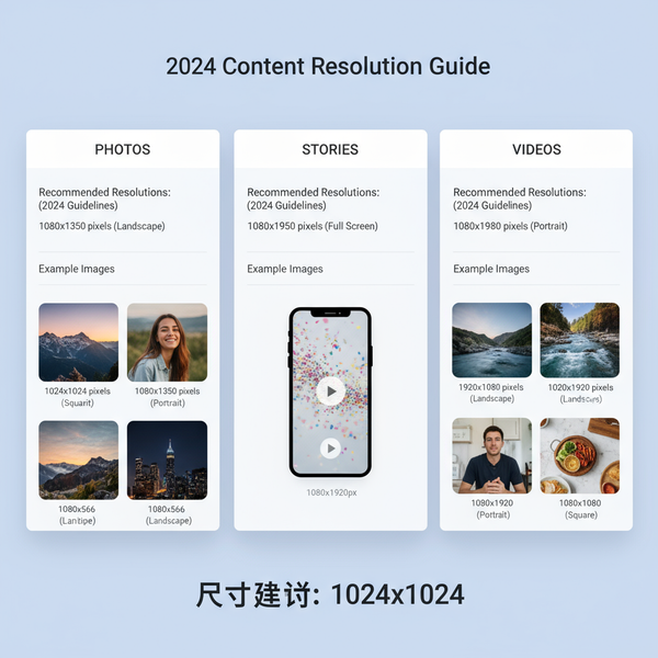 Best Instagram Resolution and Size Guide 2024