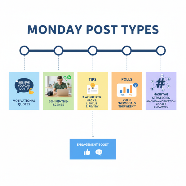 Monday Posts for Facebook to Increase Engagement