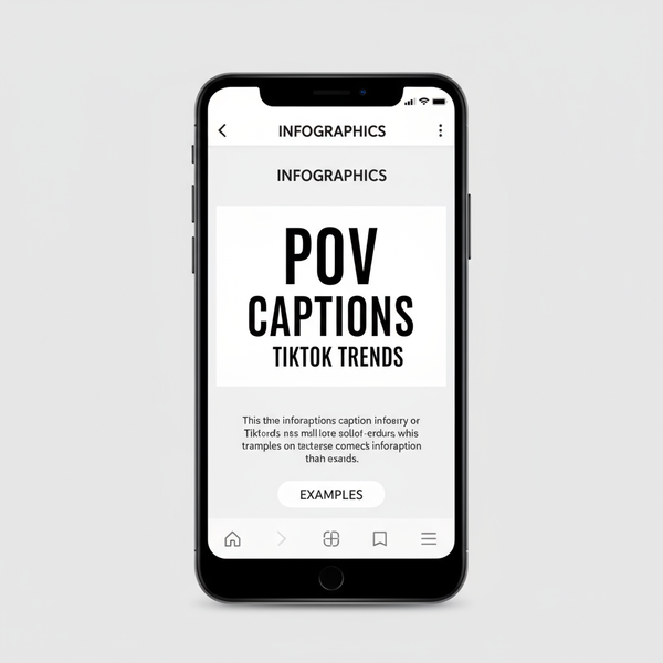Creative POV Captions for TikTok to Increase Engagement