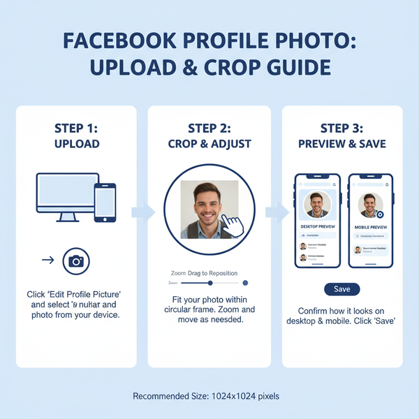 Best Profile Photos for Facebook: Sizing and Style Tips