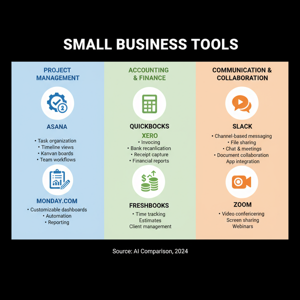 Best Small Business Tools for Productivity and Growth