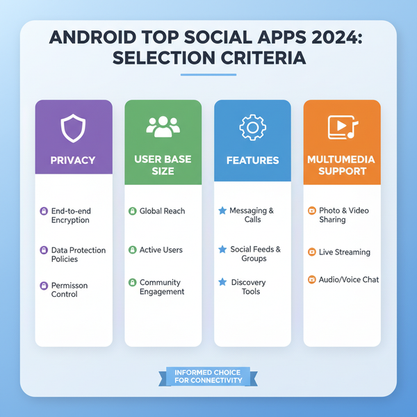 Top Social Applications for Android in 2024