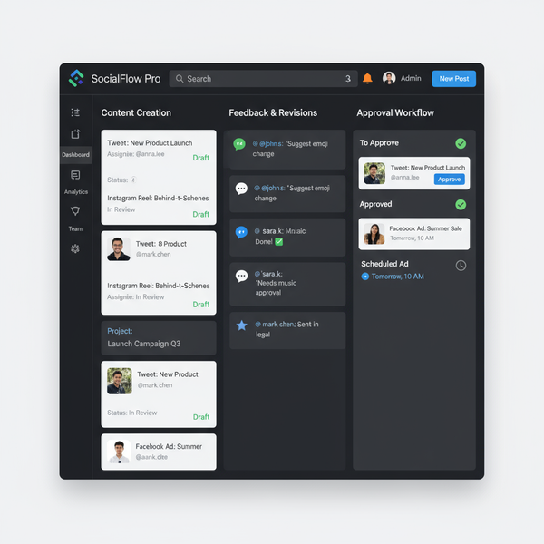 Best Social Media Tools for Collaboration and Approvals