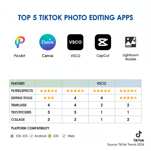Top TikTok Photo Apps for Creative Visual Content