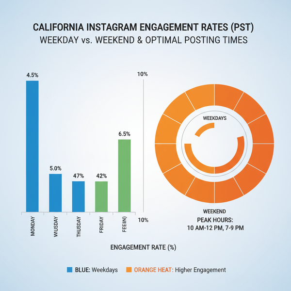 Best Time to Post on Instagram in California (PST)
