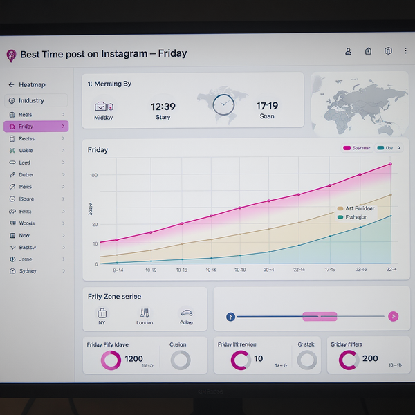 Best Time to Post on Instagram on Friday: Data, Time Zones, and Industry Playbooks