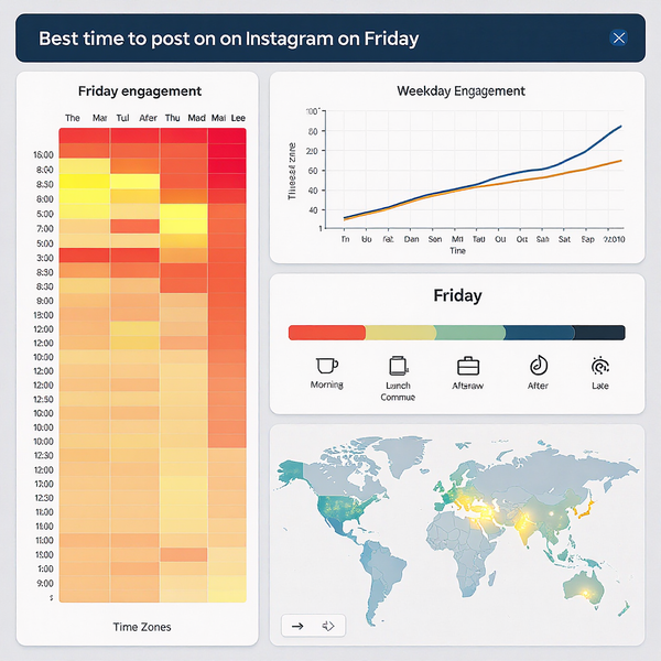 The Best Time to Post on Instagram on Friday: Data-Backed Windows, Time Zones, and Testing Tips