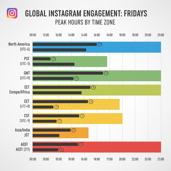 Best Time to Post on Instagram on Friday for Engagement