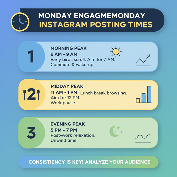 Best Time to Post on Instagram on Monday for Engagement