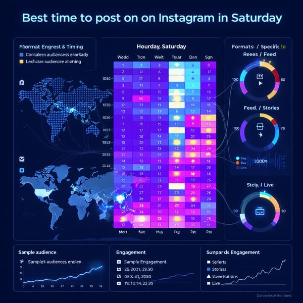 Best Time to Post on Instagram on Saturday: A Data-Backed Guide