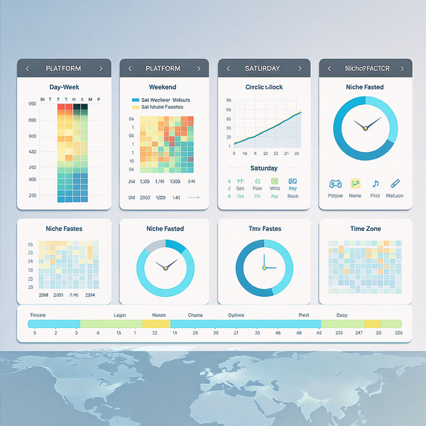 Best Time to Post on Saturday: Data-Backed Windows by Platform and Niche