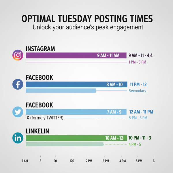 Best Time to Post on Social Media on Tuesday for Engagement