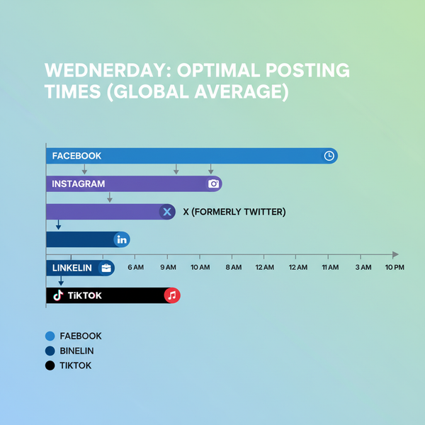 Best Time to Post on Social Media on Wednesday for Engagemen