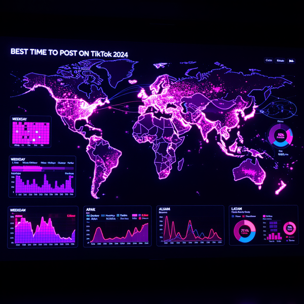 The Best Time to Post on TikTok in 2024: Data, Regions, and a Testing Framework