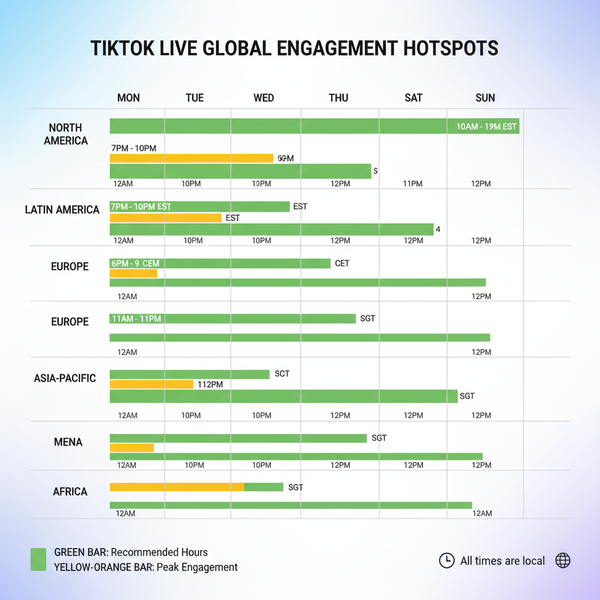 Best Times to Go Live on TikTok to Boost Engagement