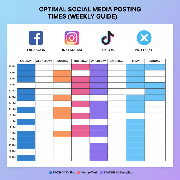 Best Times to Post on All Major Social Media Platforms