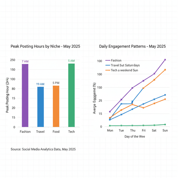 Best Times to Post on Instagram May 2025 by Region and Niche