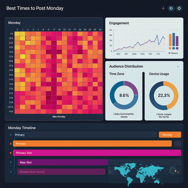 Best Times to Post on Instagram on Monday: Data-Backed Windows and a Practical Testing Plan