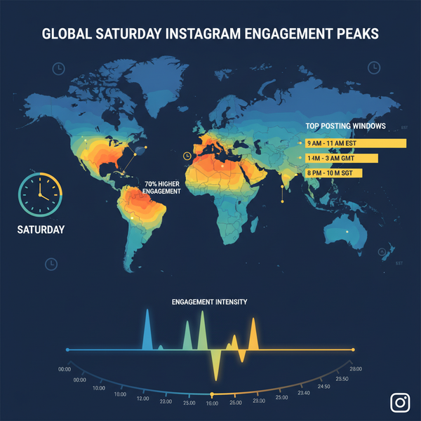 Best Times to Post on Instagram on a Saturday