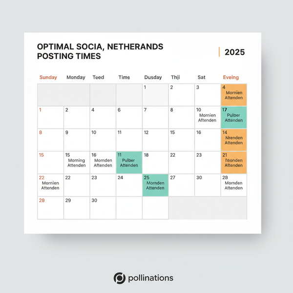 Beste tijden om te posten op TikTok Nederland 2025