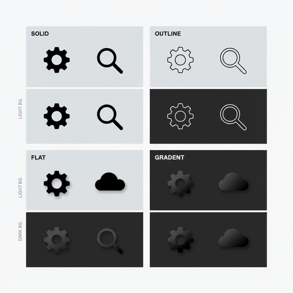 Using Black Social Media Icons for Cohesive Branding