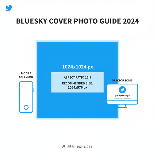 Bluesky Cover Photo Dimensions and Design Tips 2024