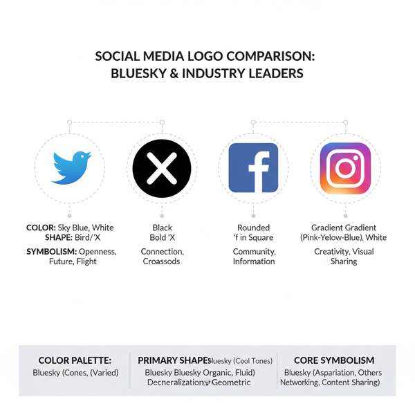 Bluesky Social Media Logo Meaning and Design Guide