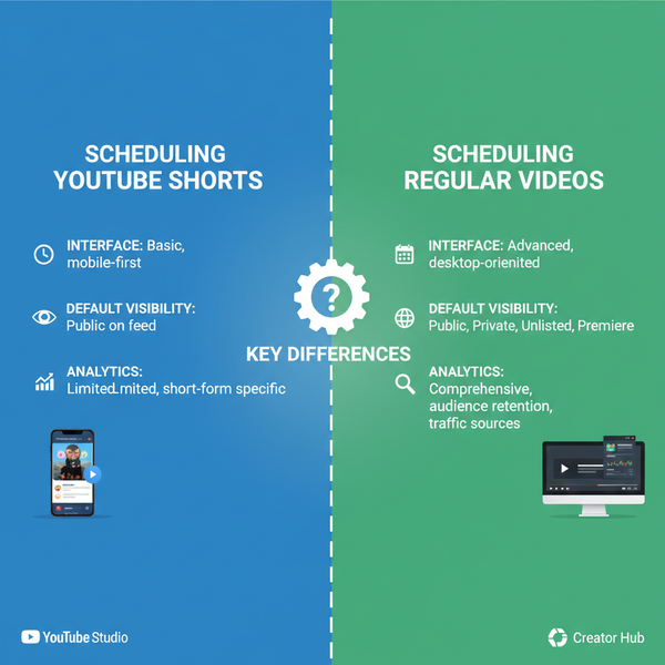 How to Schedule YouTube Shorts on Desktop and Mobile