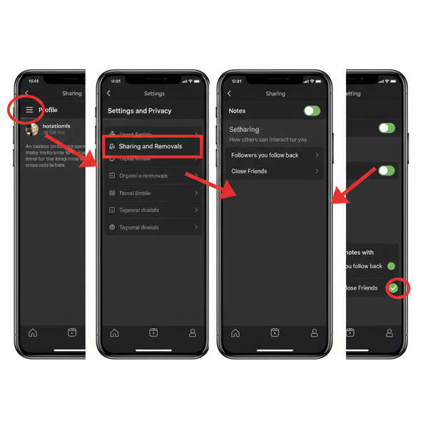 How to Hide Your Notes from People on Instagram