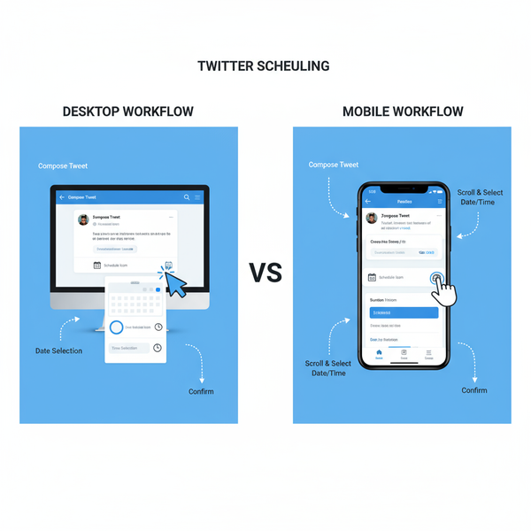 How to Schedule a Twitter Post on Desktop and Mobile