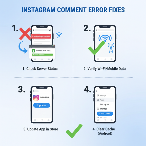 Can't Read Comments on Instagram Fix Guide