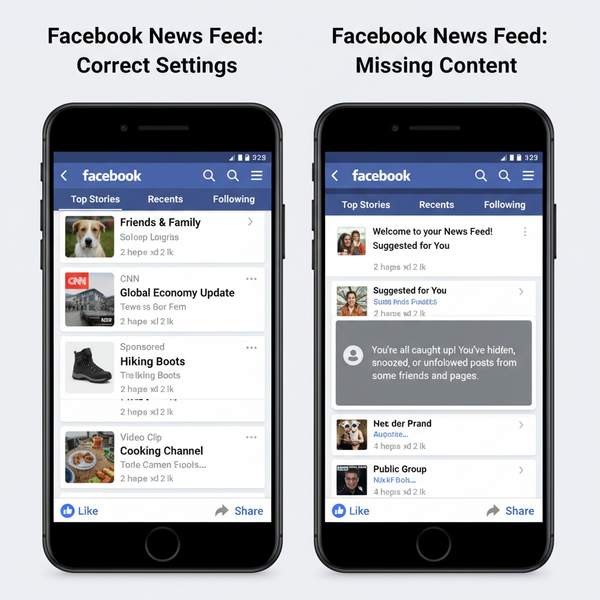 Can't See Posts on Facebook: Causes and Fixes