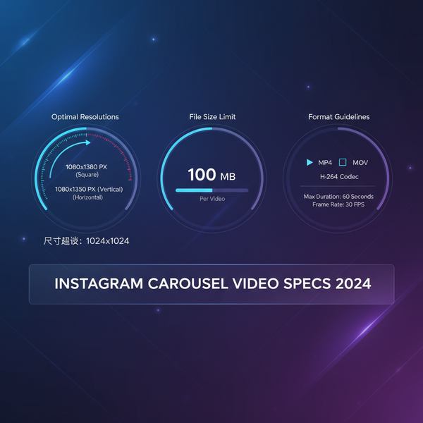 Carousel Instagram Video Dimensions and Size Guide 2024