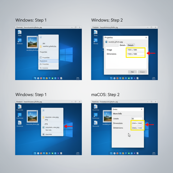 How to Check Dimensions of an Image on Any Device