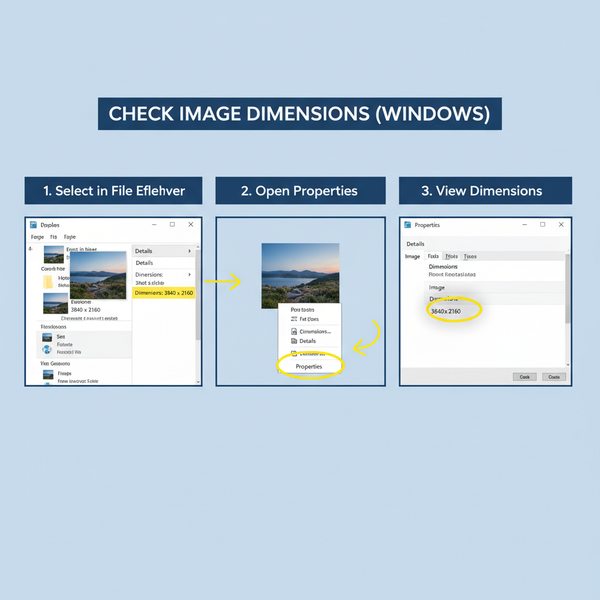 Check Image Dimensions on Any Device Step by Step