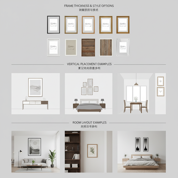Choosing the Best Vertical Frame Size for Your Space