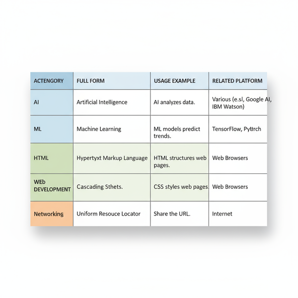 Common Acronyms in Social Media and Their Meanings