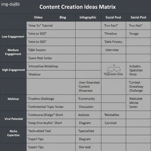 25 Ideas for Content Creation to Increase Audience Engagemen