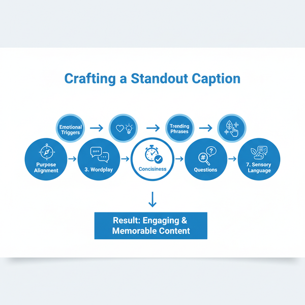 How to Write a Sentence for Caption That Stands Out