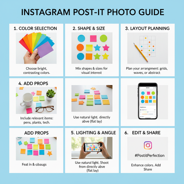 Post It Notes Instagram Ideas for Creative Content