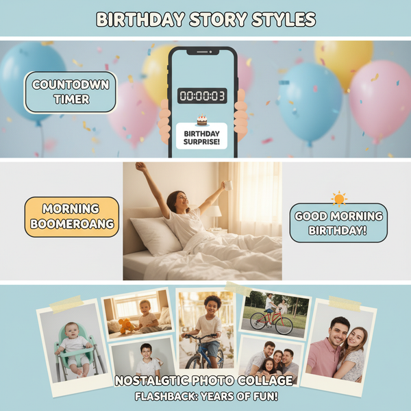 Cute Birthday Instagram Stories Ideas for Fun Celebrations