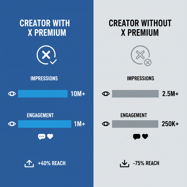 Does X Premium Increase Reach for Creators