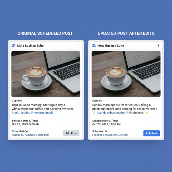 Edit a Scheduled Post on Instagram Using Meta Business Suite