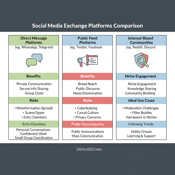 Safe and Successful Social Media Exchange Strategies