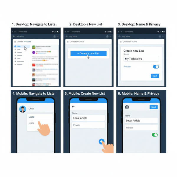Create and Manage an Entry List on Twitter