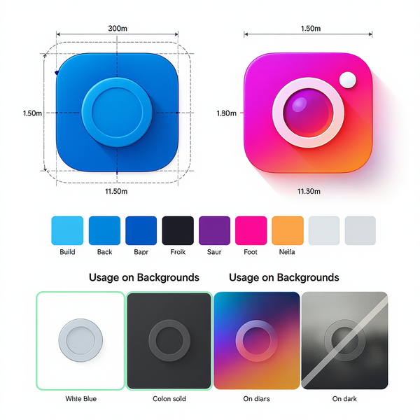 Facebook and Instagram Logos: History, Usage Rules, and Designer Tips