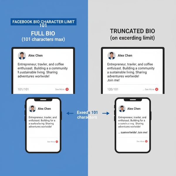 Facebook Bio Character Limit and Tips for an Effective Profi