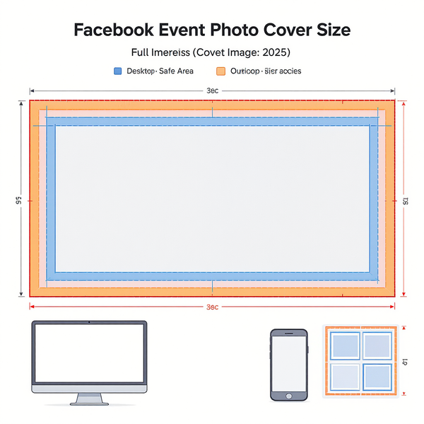 Facebook Event Photo Cover Size (2025): Dimensions, Safe Areas, and Design Tips