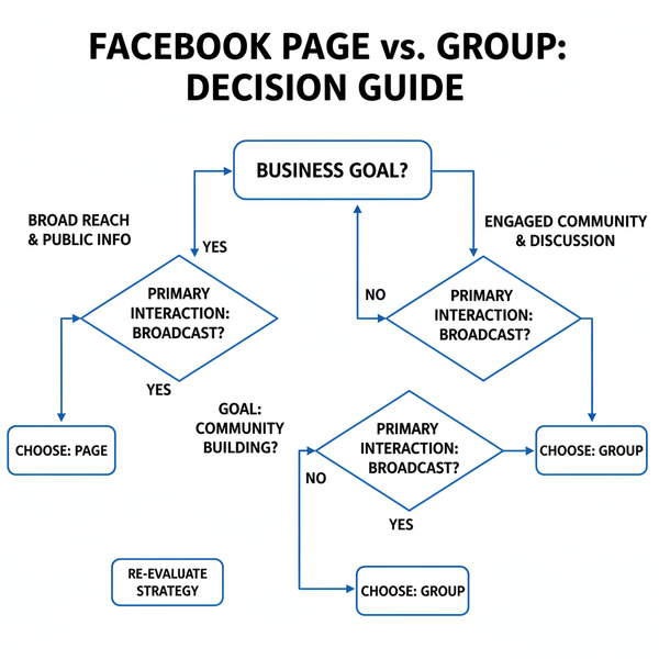 Facebook Group vs Page: Choosing the Best for Your Business